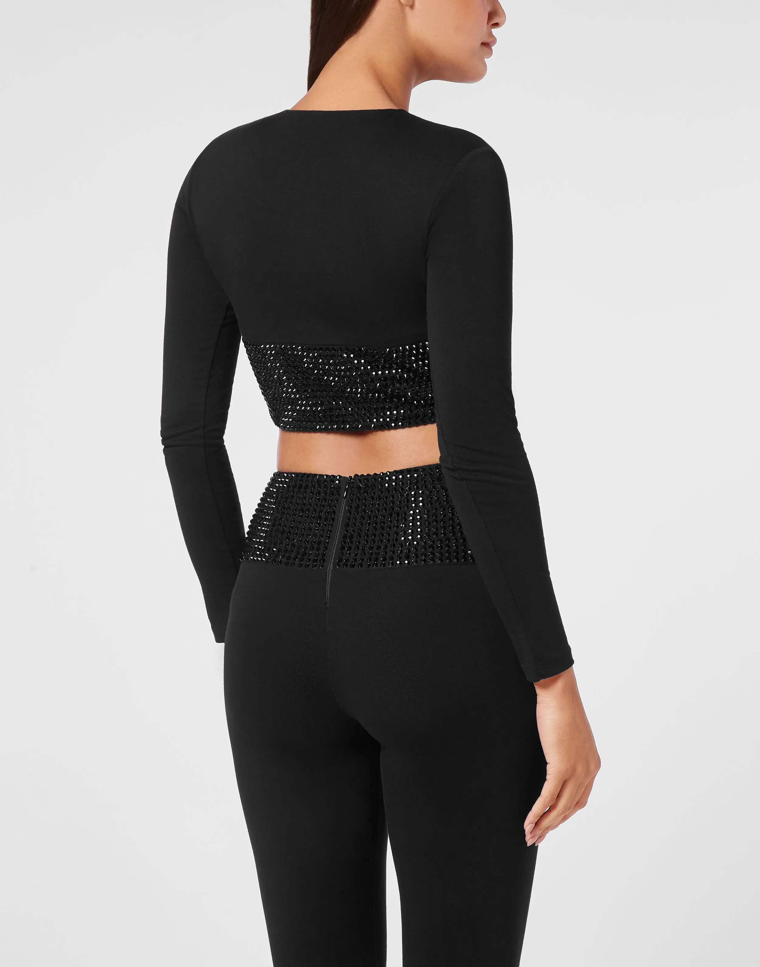 Топ со стразами