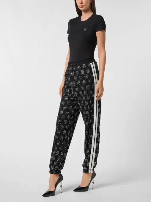 Брюки хлопковые PHILIPP PLEIN