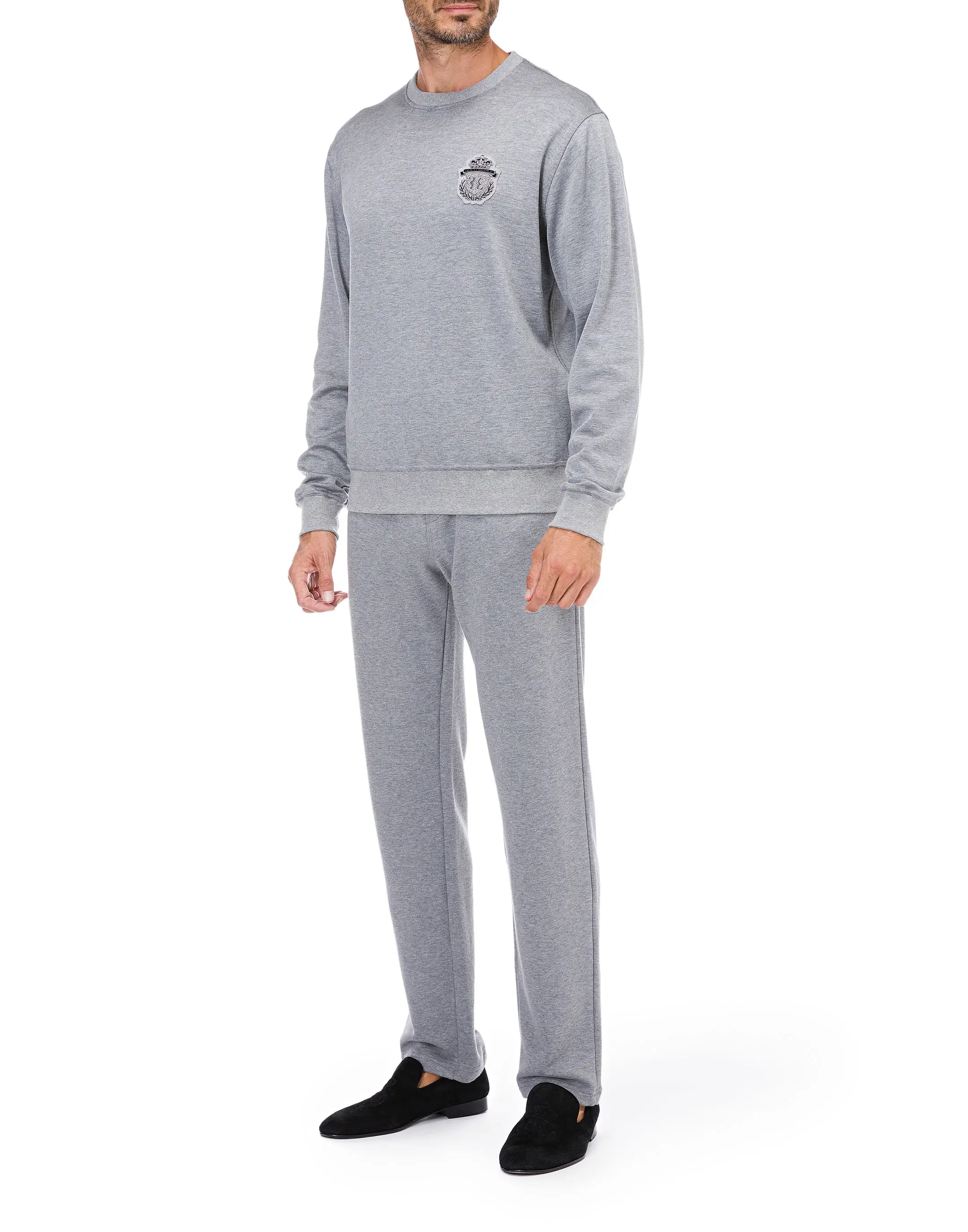 Толстовка из шерсти и шелка