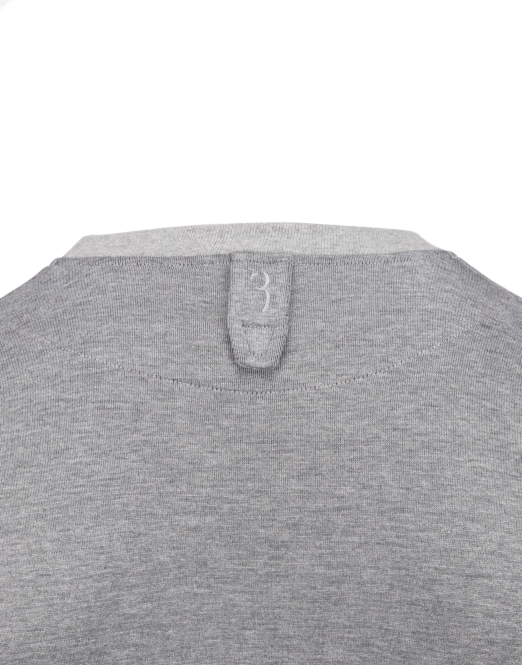 Толстовка из шерсти и шелка