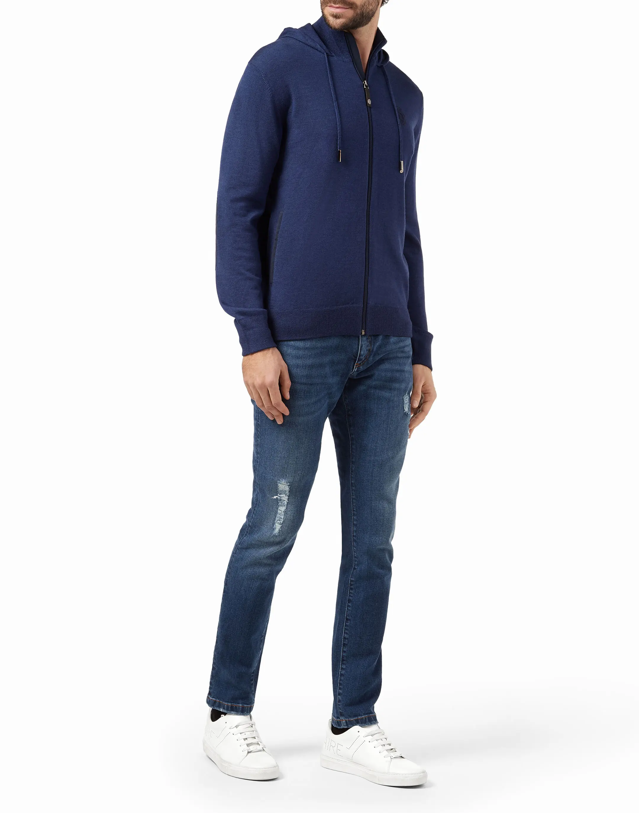 Олимпийка из шерсти и шелка