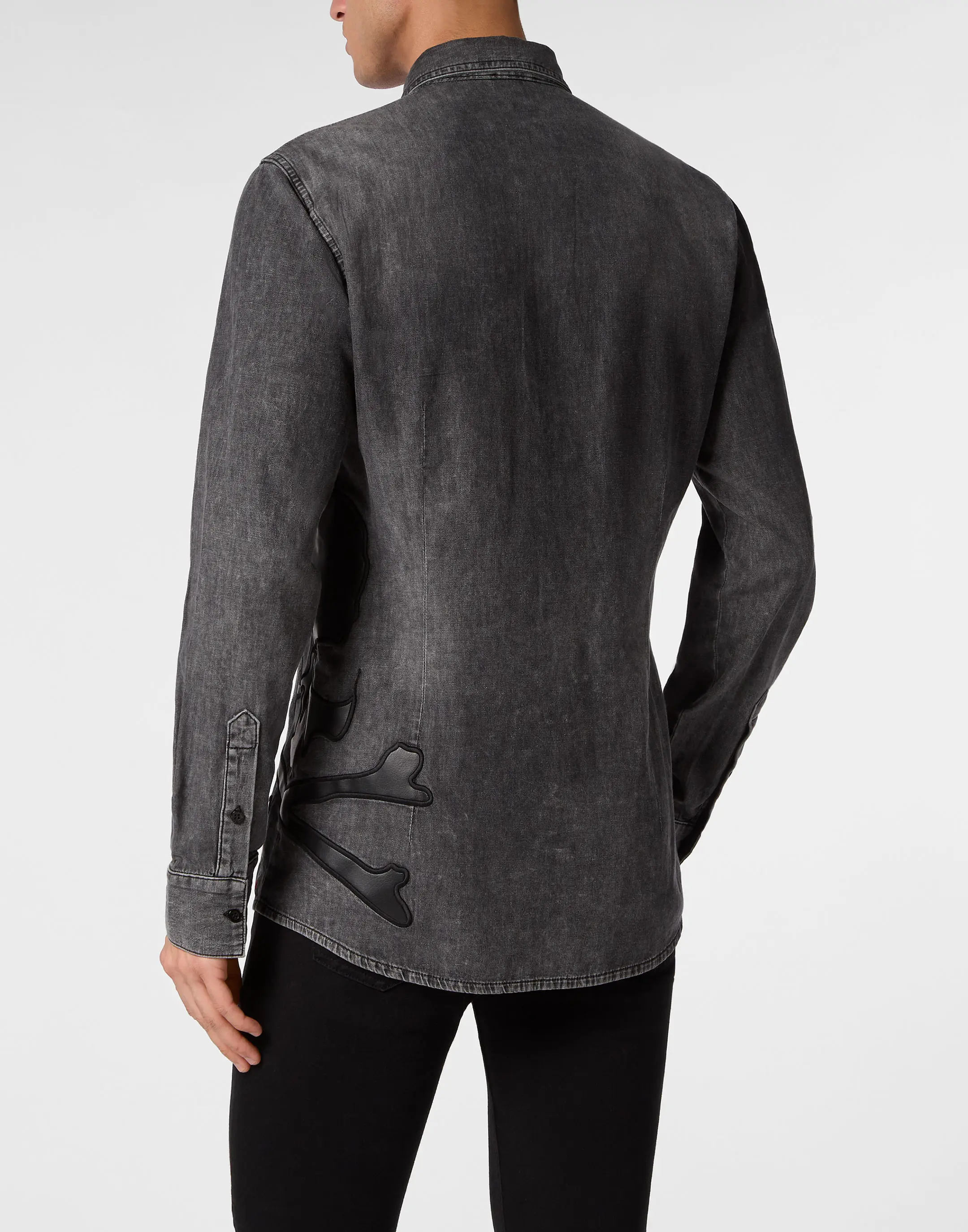 Рубашка джинсовая