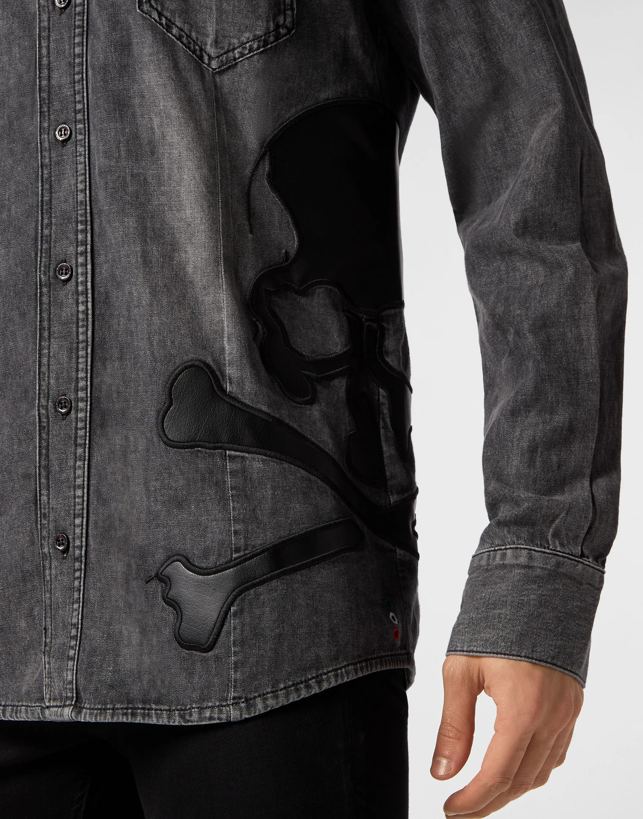 Рубашка джинсовая