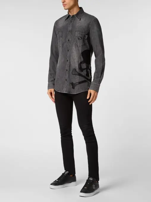 Рубашка джинсовая PHILIPP PLEIN