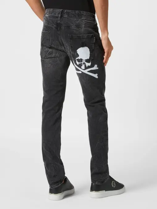 Джинсы хлопковые PHILIPP PLEIN