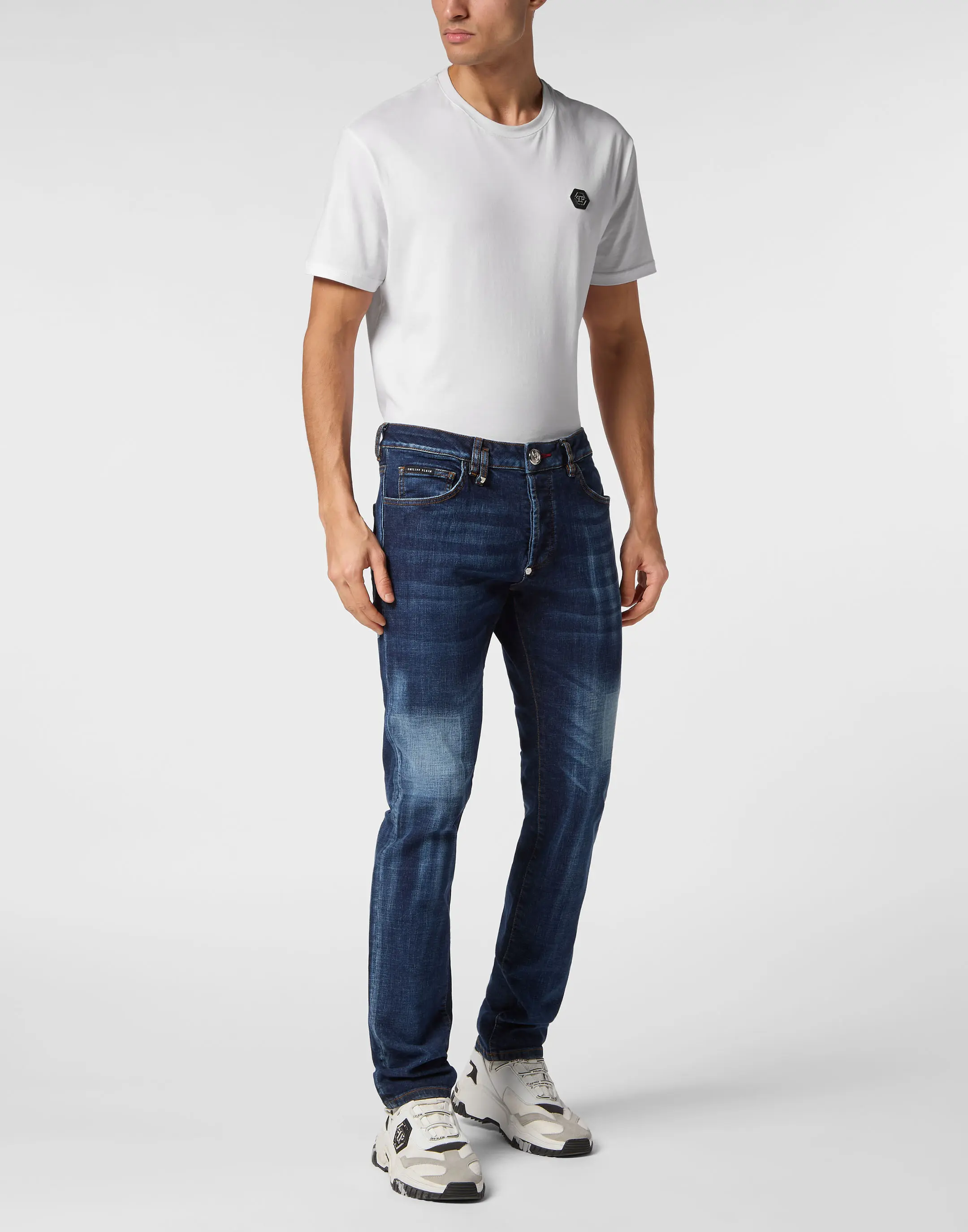 Джинсы хлопковые