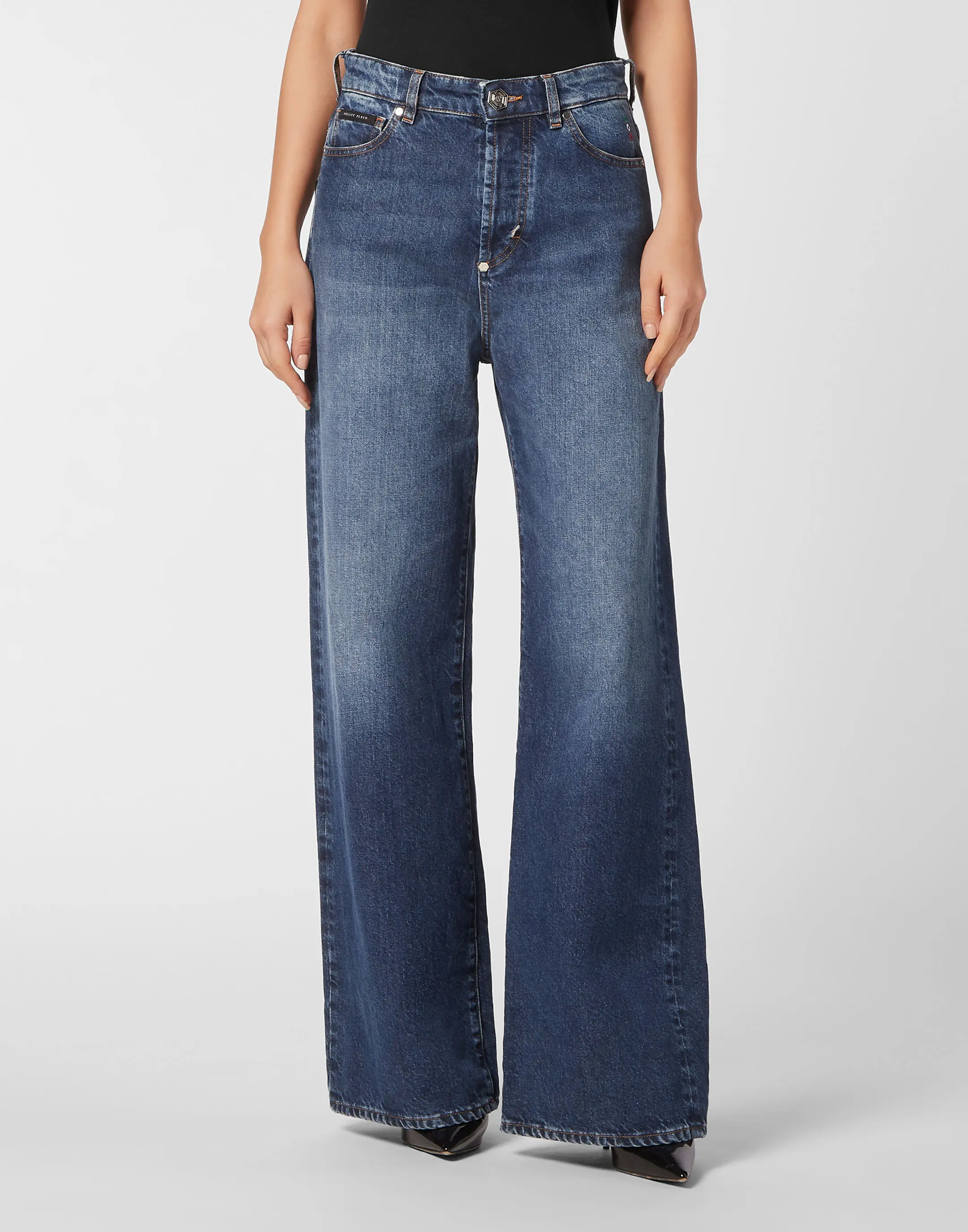 Джинсы хлопковые