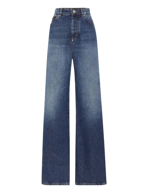 Джинсы хлопковые PHILIPP PLEIN