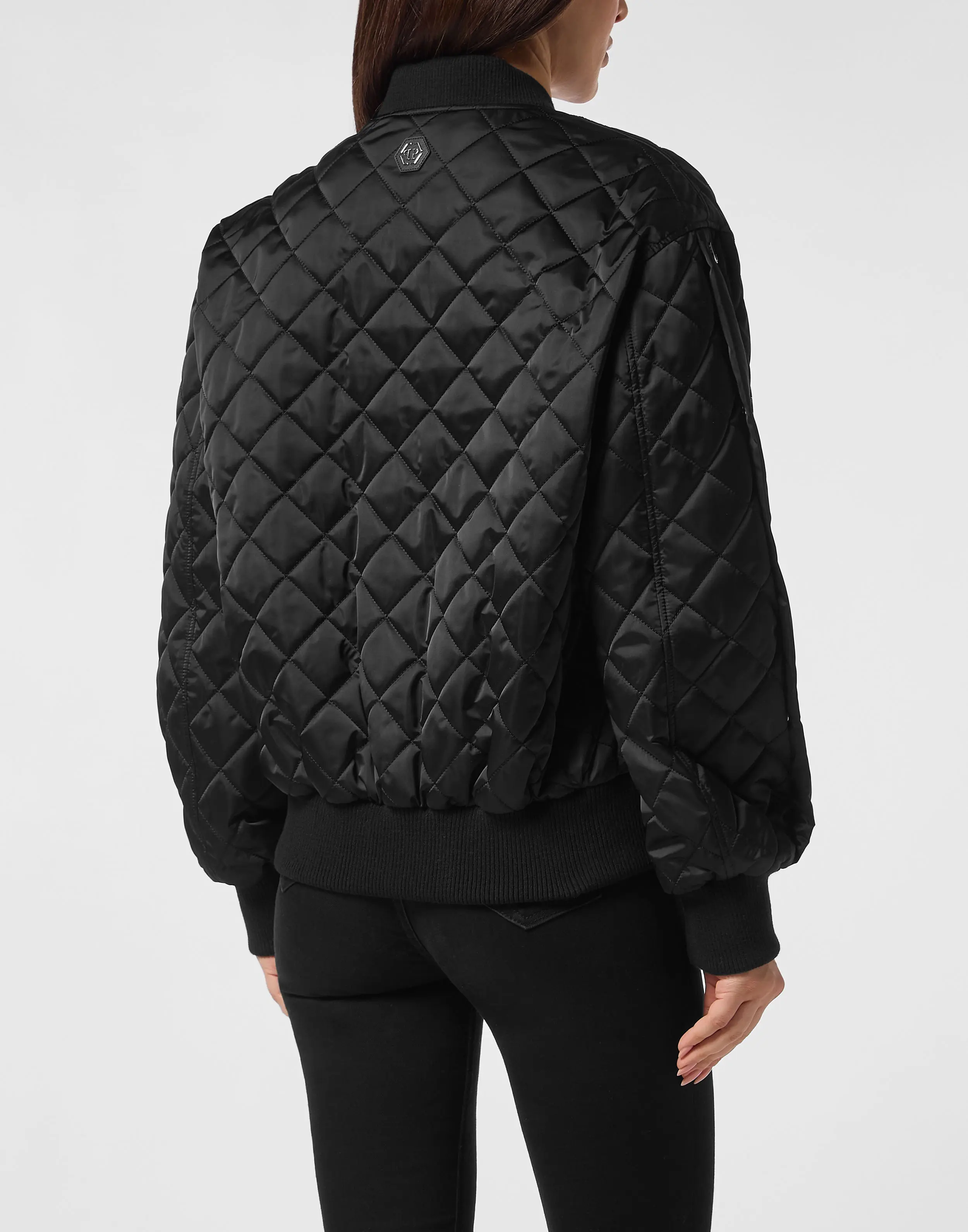 Бомбер стеганый