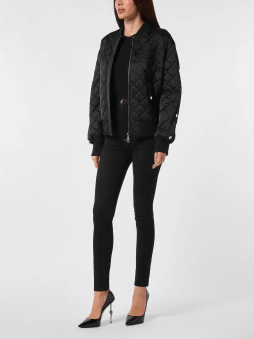 Бомбер стеганый PHILIPP PLEIN