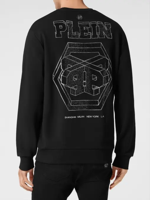 Толстовка хлопковая PHILIPP PLEIN