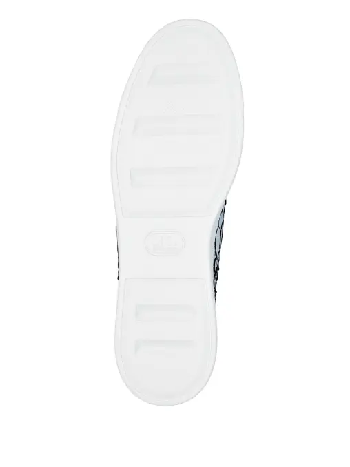 Кеды из кожи питона PHILIPP PLEIN