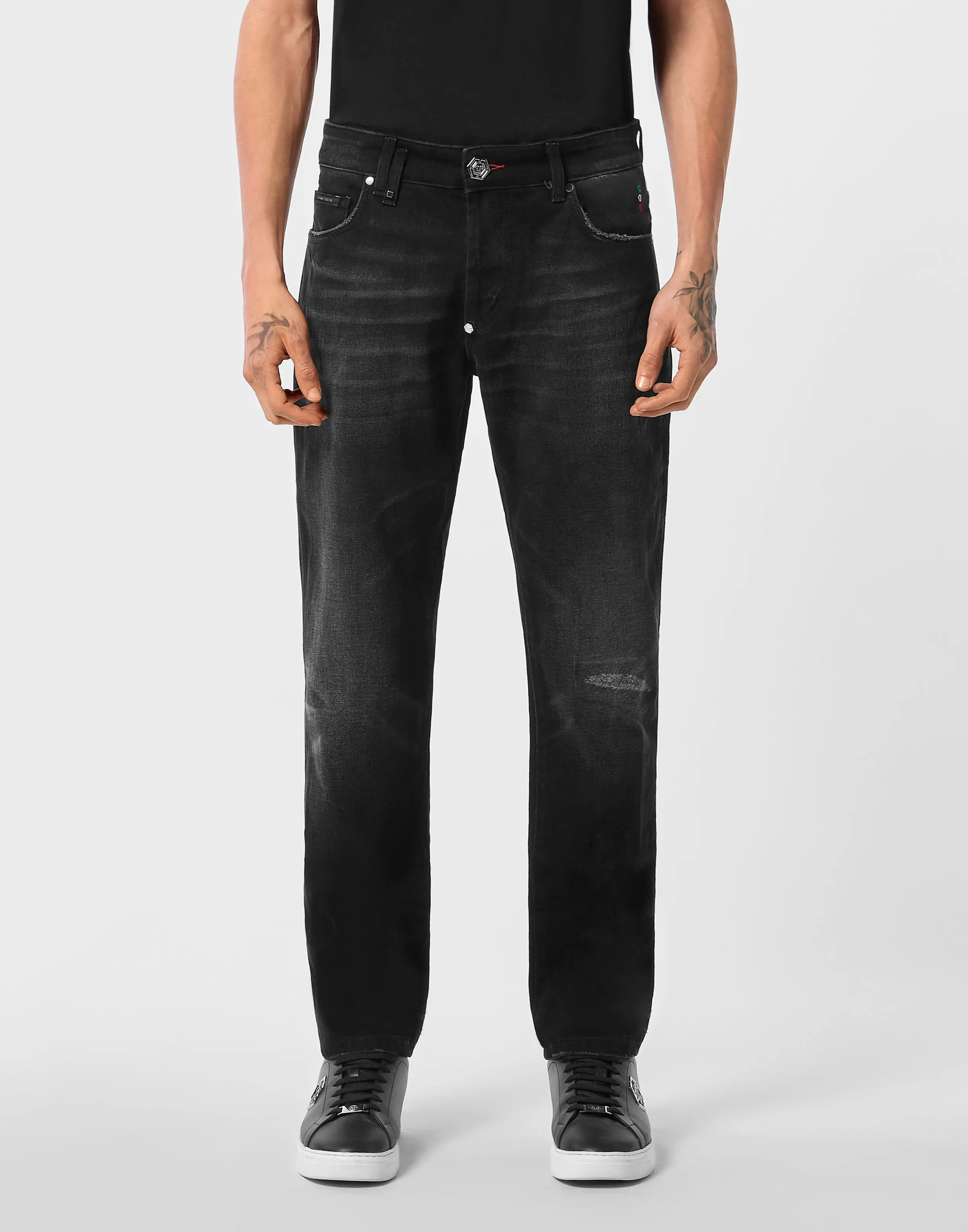 Джинсы хлопковые