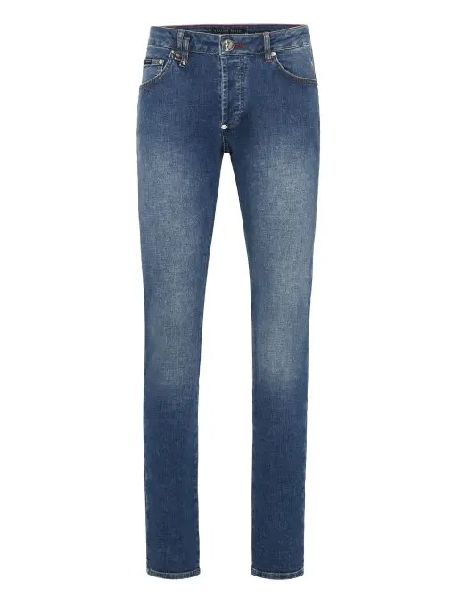 Джинсы хлопковые PHILIPP PLEIN