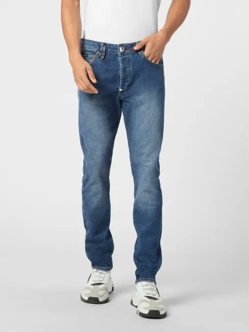 Джинсы хлопковые PHILIPP PLEIN