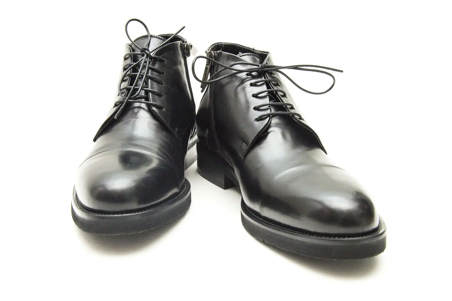 Ботинки кожаные