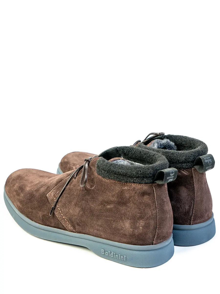 Ботинки замшевые