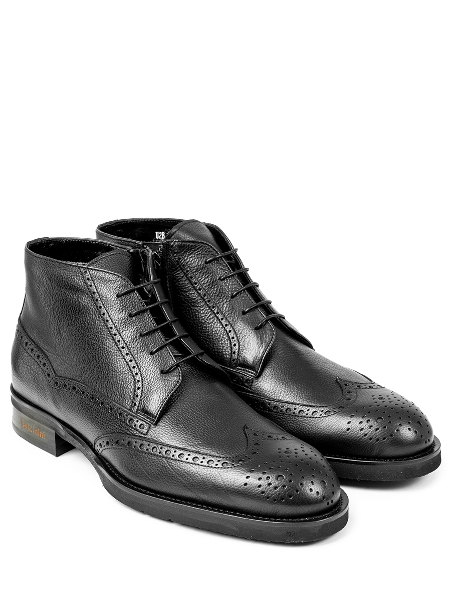 Ботинки кожаные