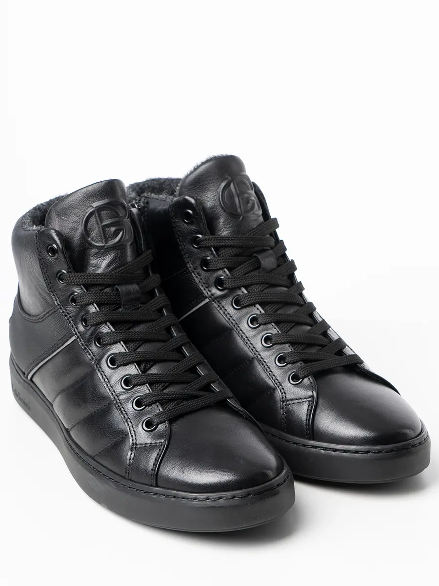 Ботинки кожаные