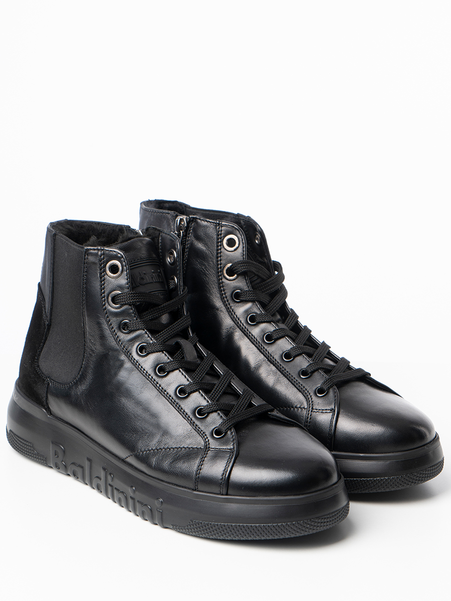 Ботинки кожаные