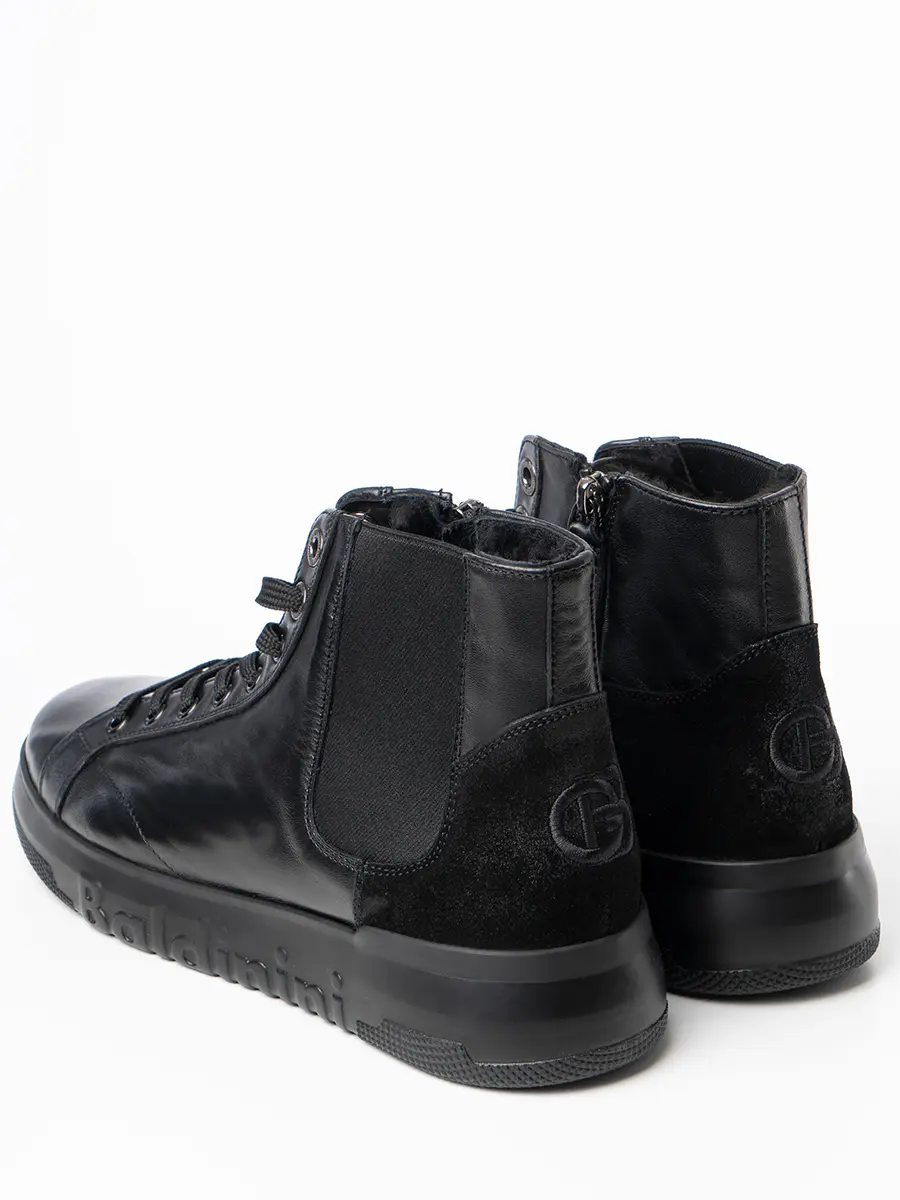 Ботинки кожаные