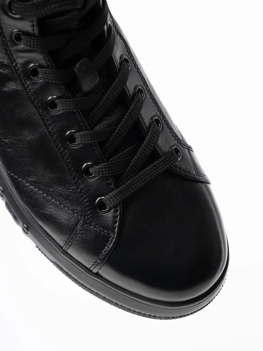 Ботинки кожаные