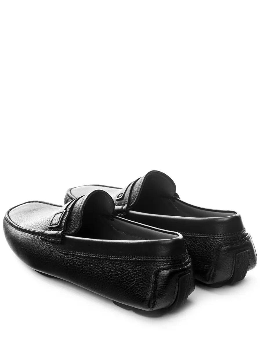 Мокасины кожаные