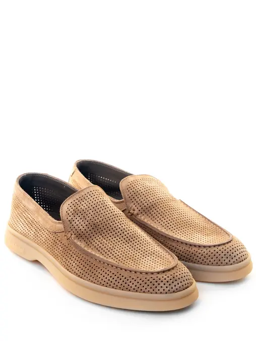 Лоферы замшевые BALDININI