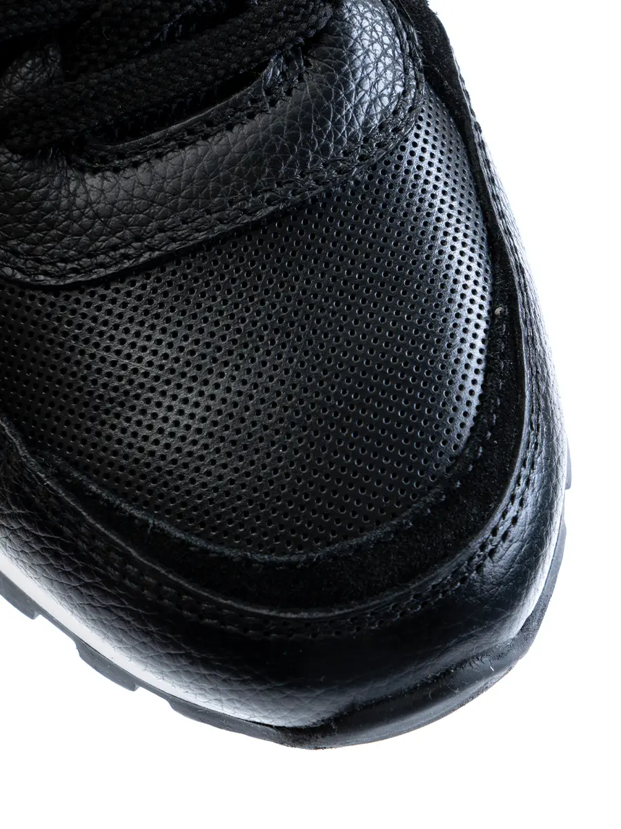 Кроссовки кожаные