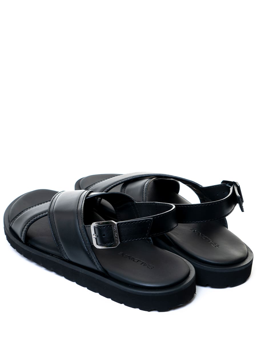 Сандалии кожаные