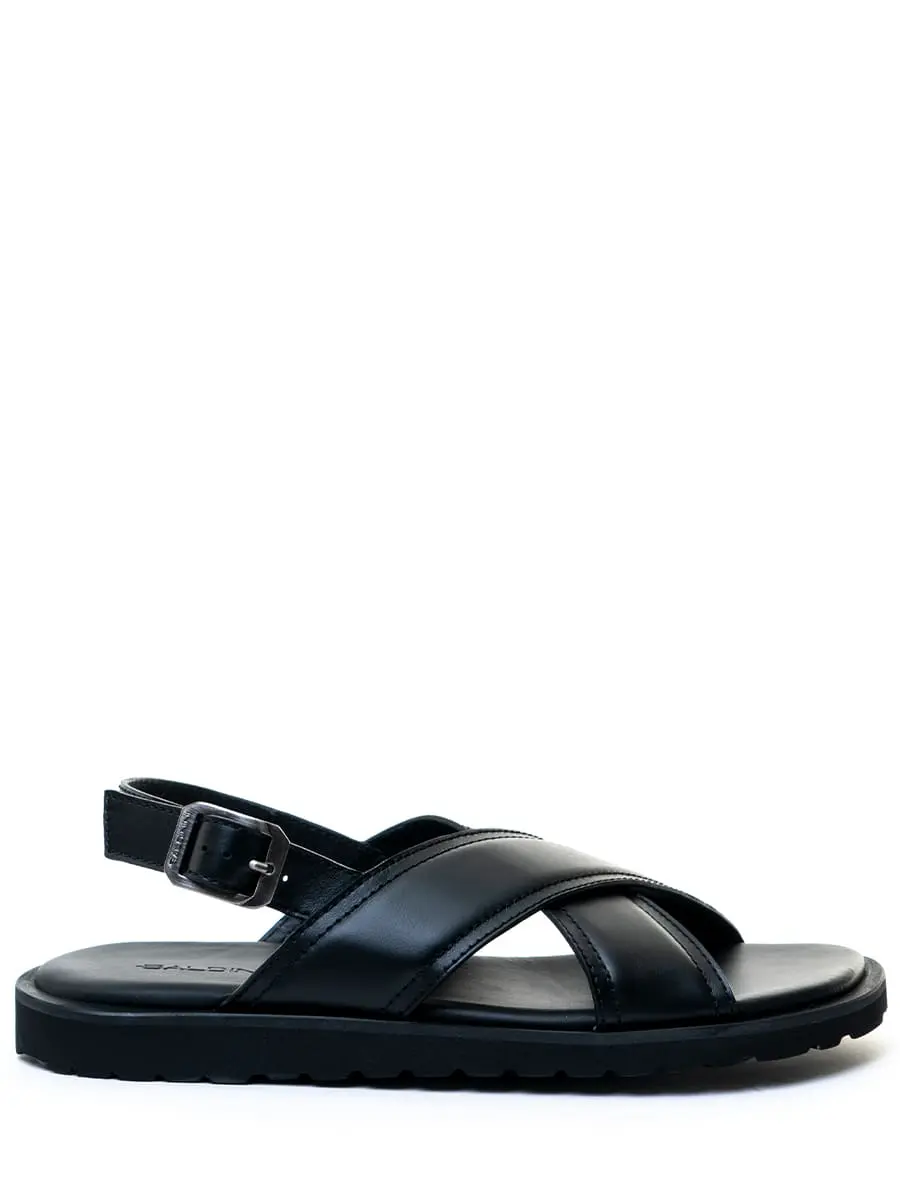 Сандалии кожаные