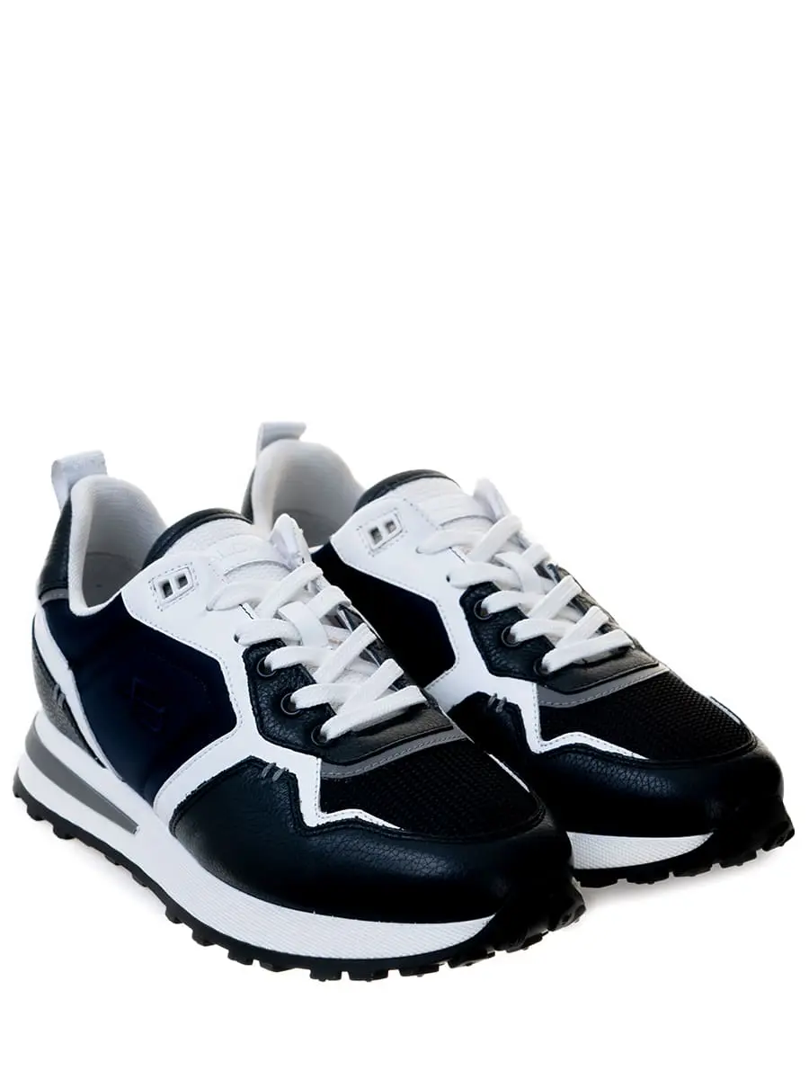 Кроссовки кожаные