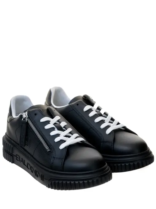 Кроссовки кожаные BALDININI