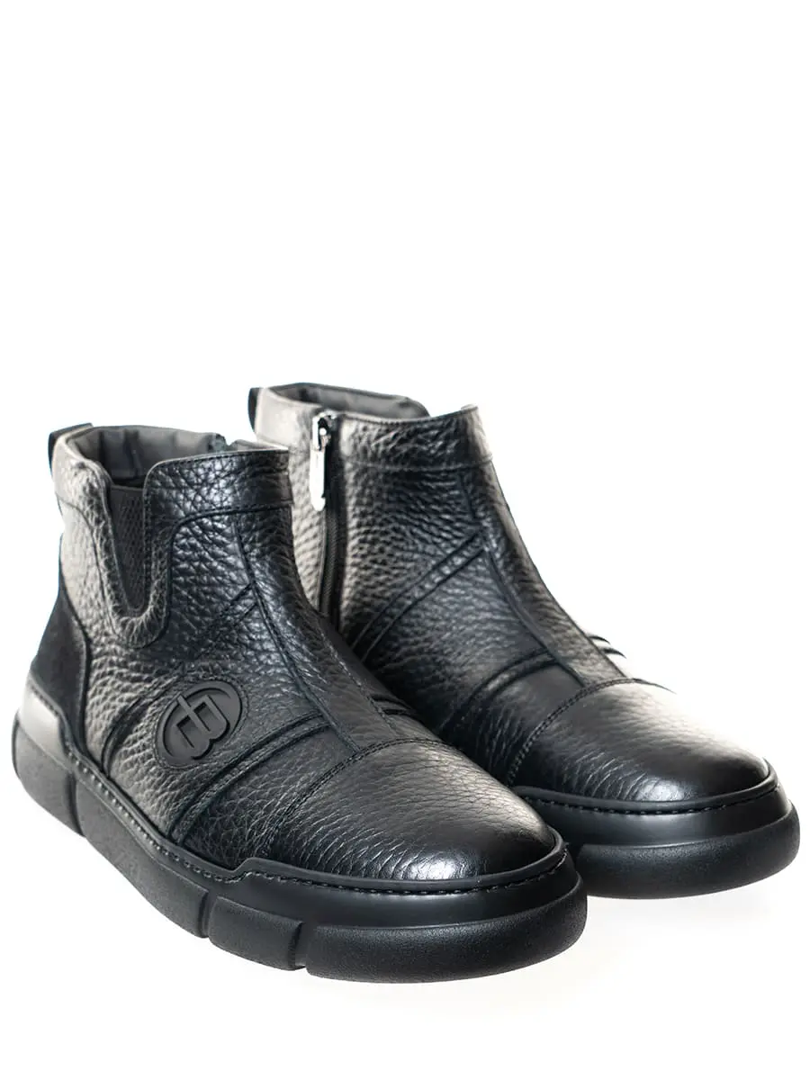 Ботинки кожаные