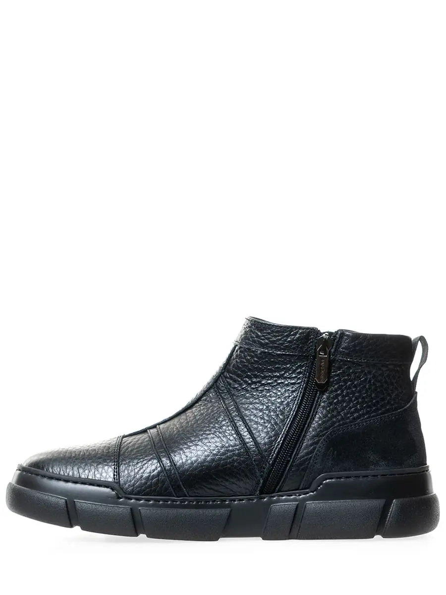 Ботинки кожаные