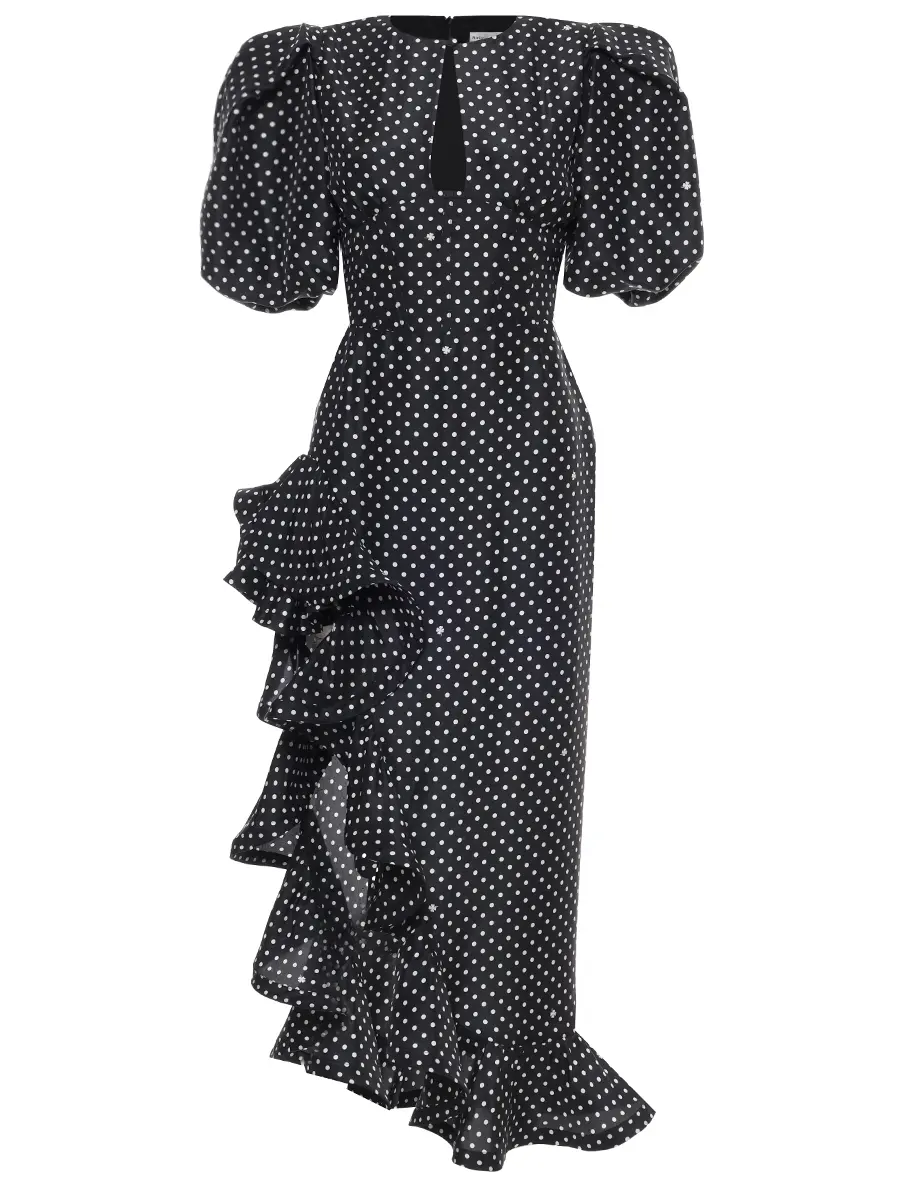 Платье шелковое