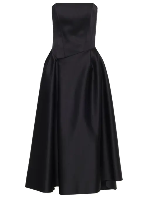 Платье атласное MASHA UMANSKAYA