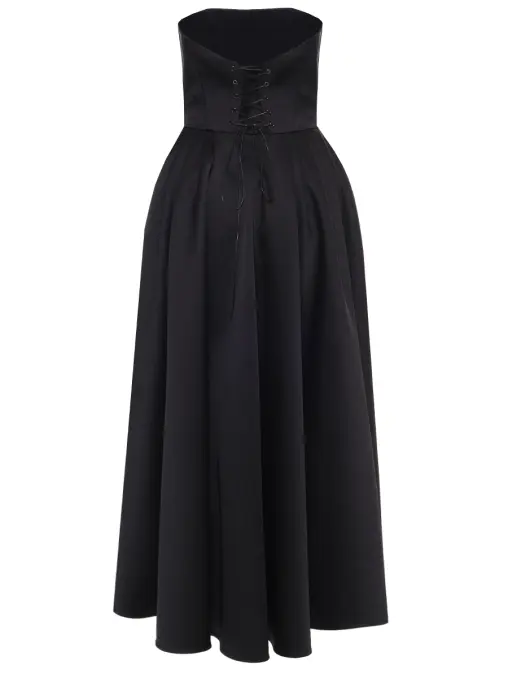 Платье атласное MASHA UMANSKAYA