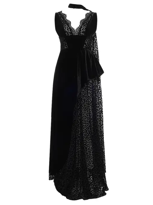 Платье из шелка и вискозы MASHA UMANSKAYA