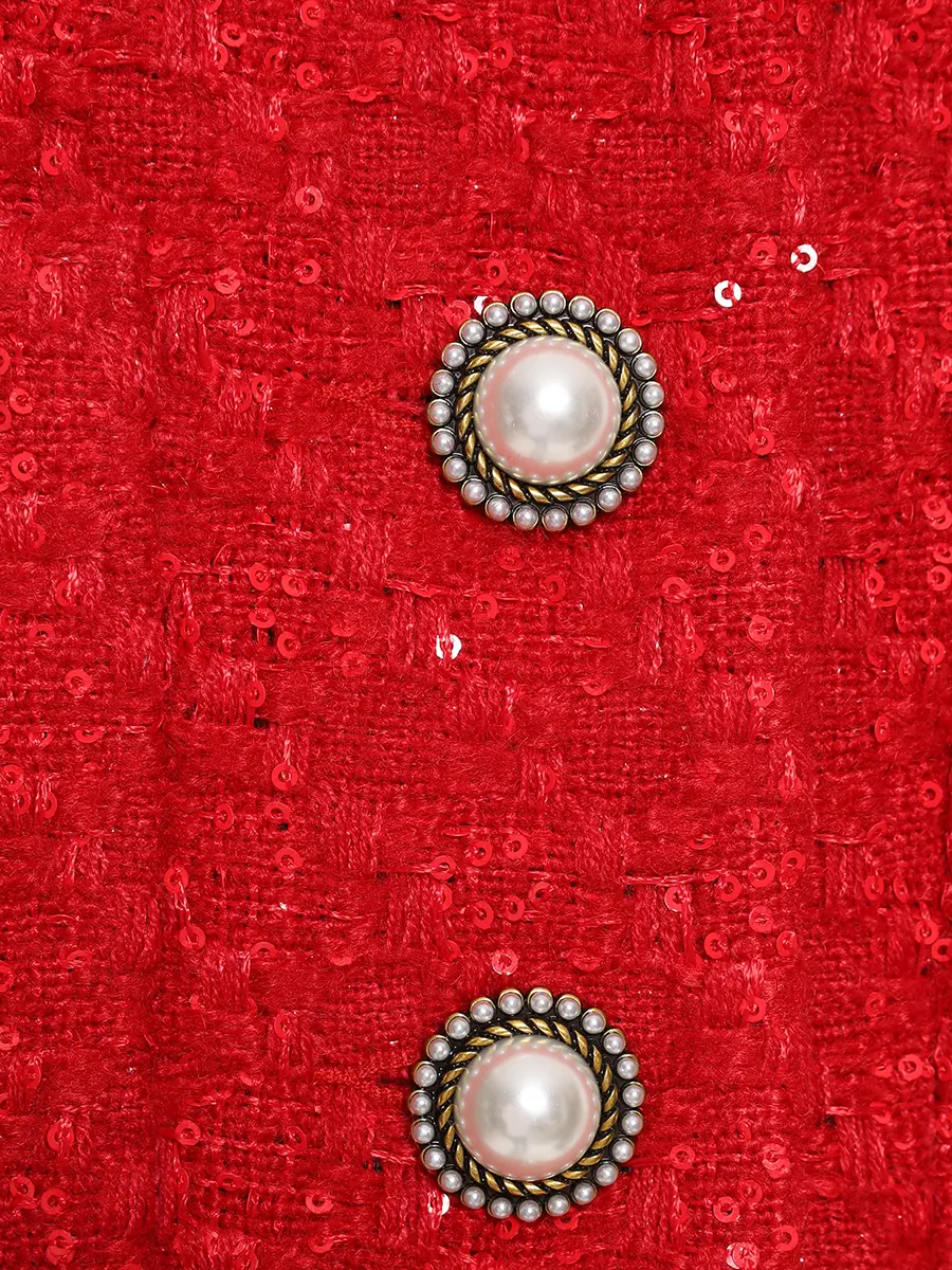 Жакет твидовый