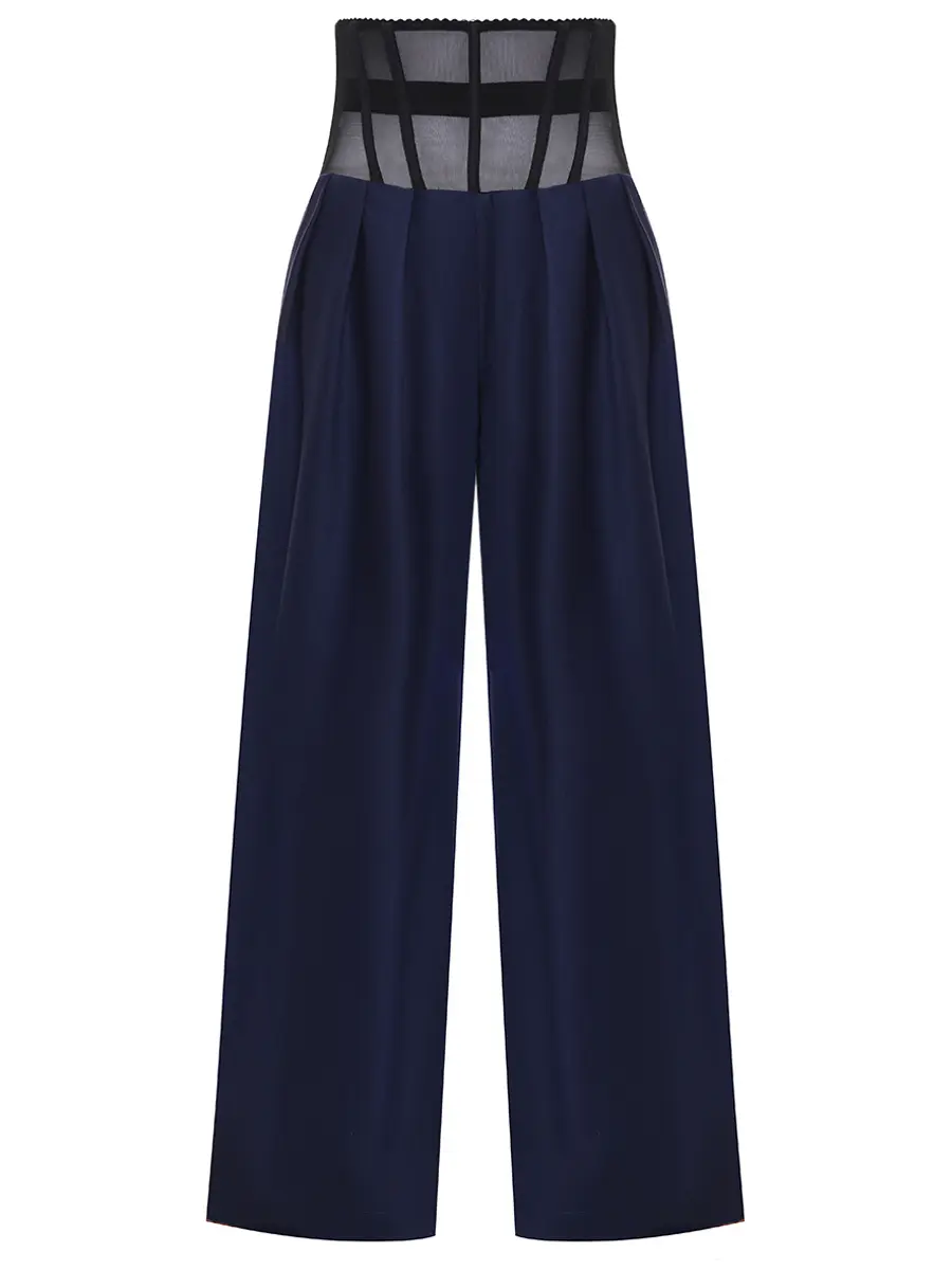 Брюки шерстяные