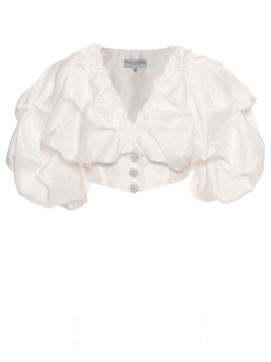 Блуза шелковая