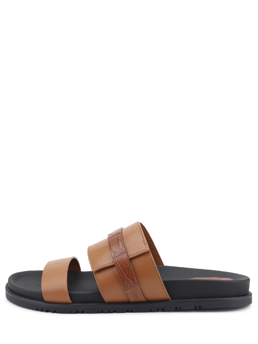 Шлепанцы кожаные