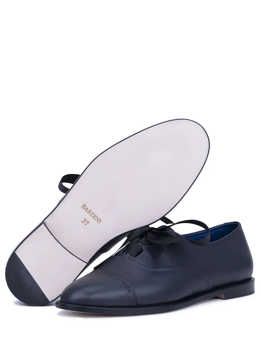 Оксфорды кожаные