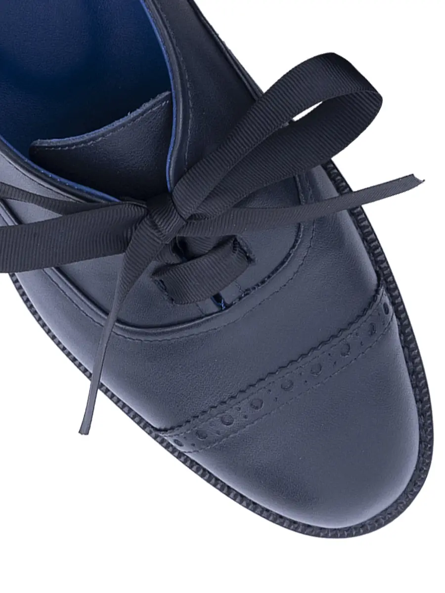 Оксфорды кожаные