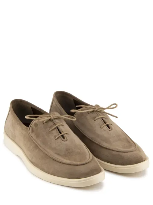 Лоферы замшевые BARDINI