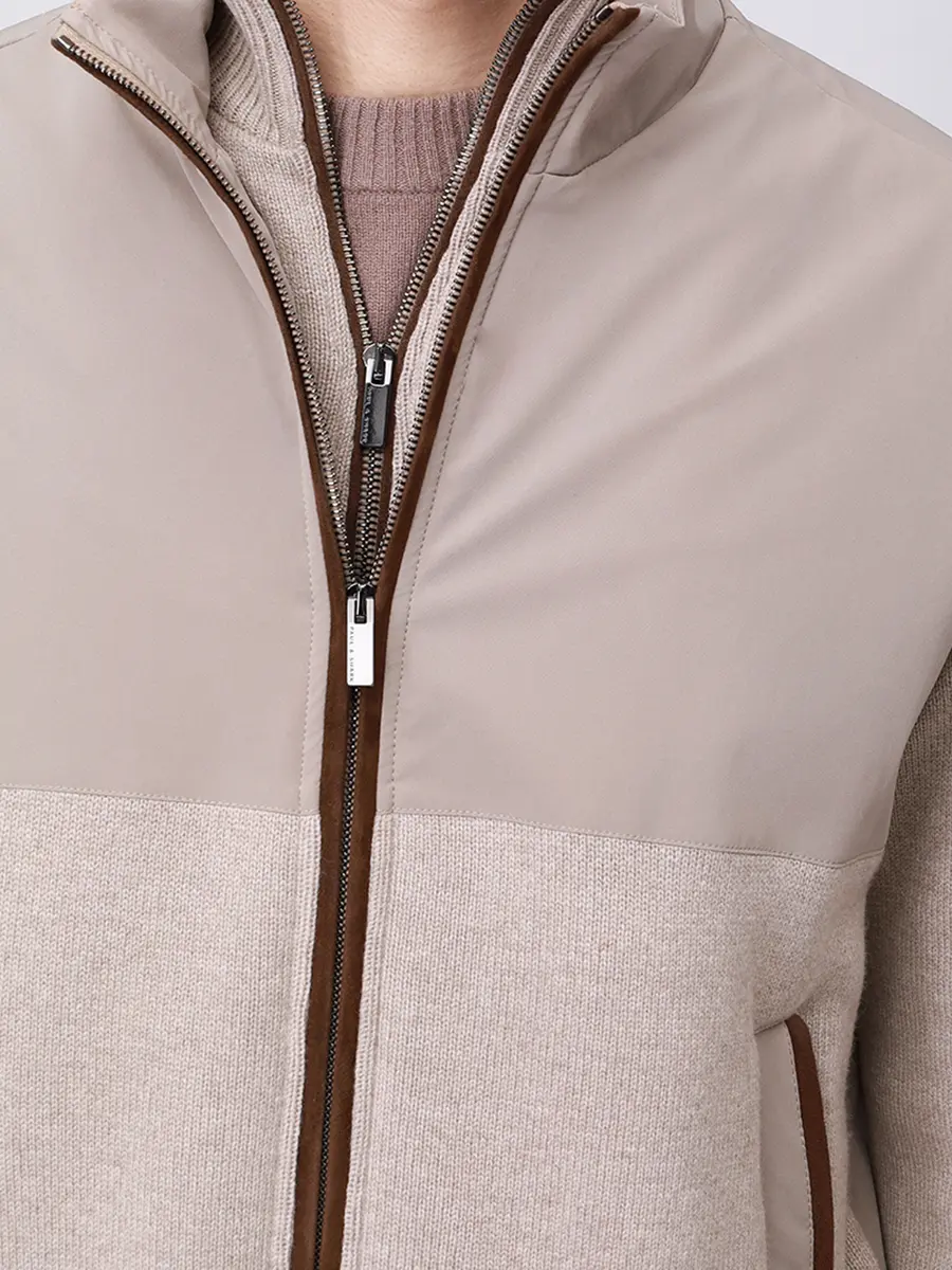 Куртка комбинированная