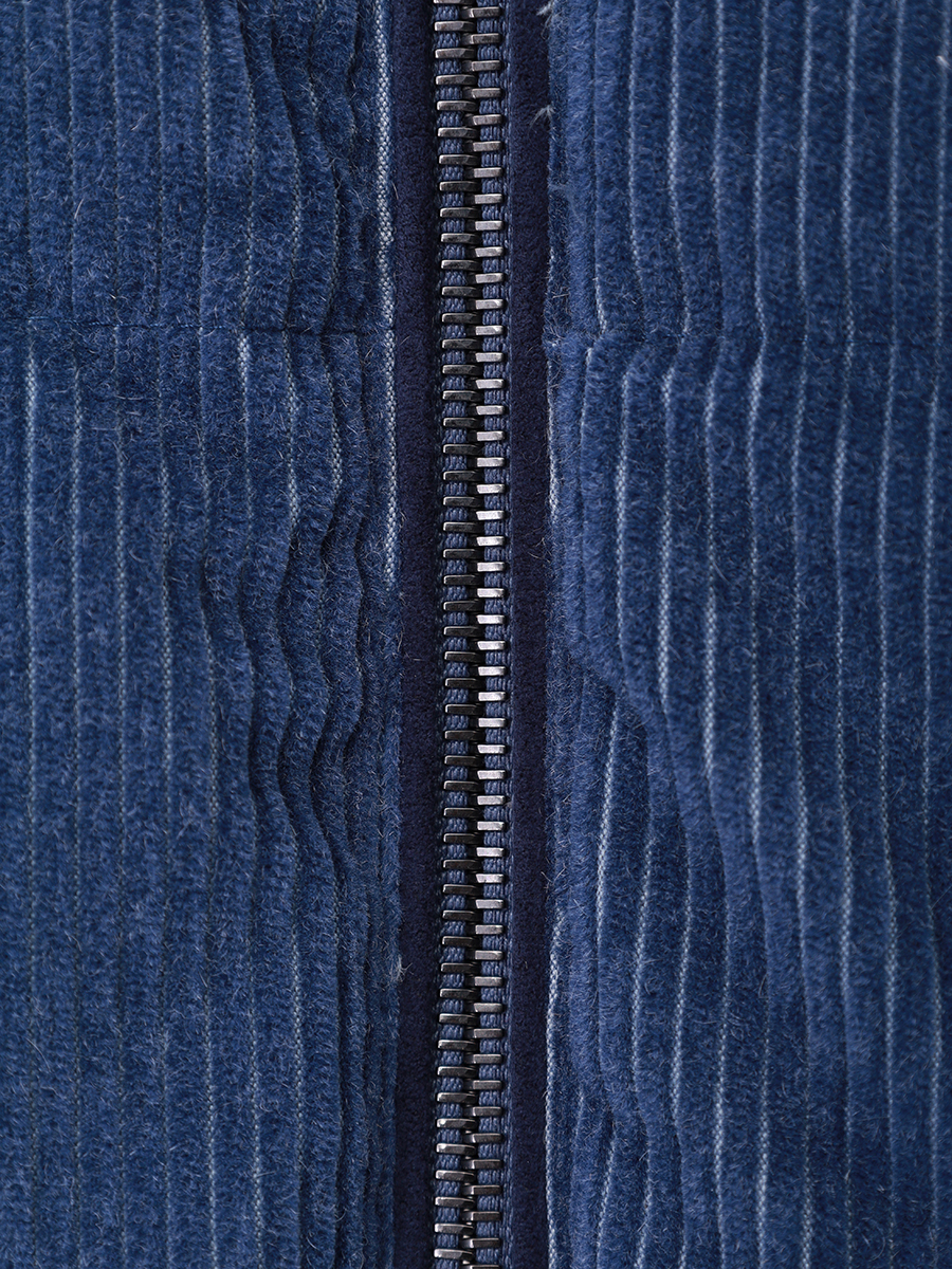 Пуховик вельветовый