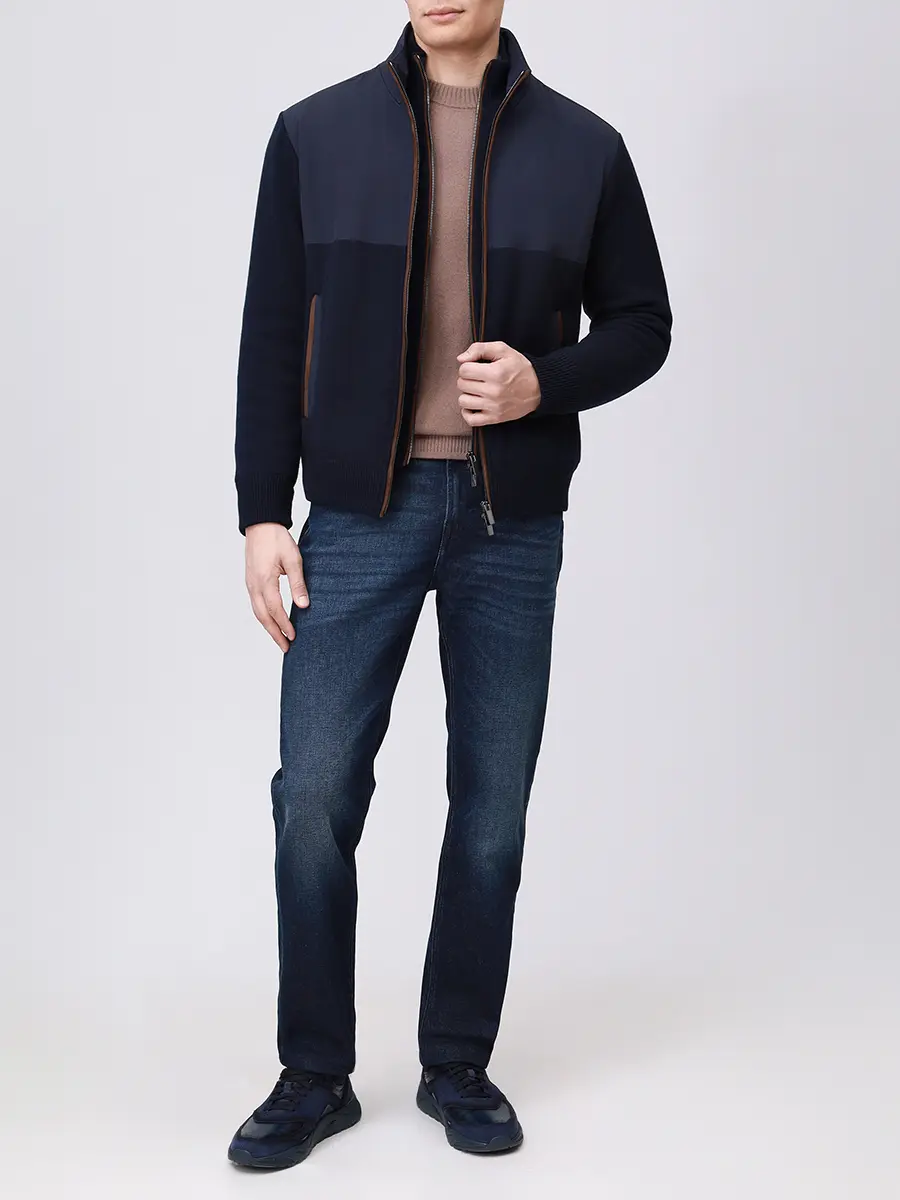 Куртка комбинированная