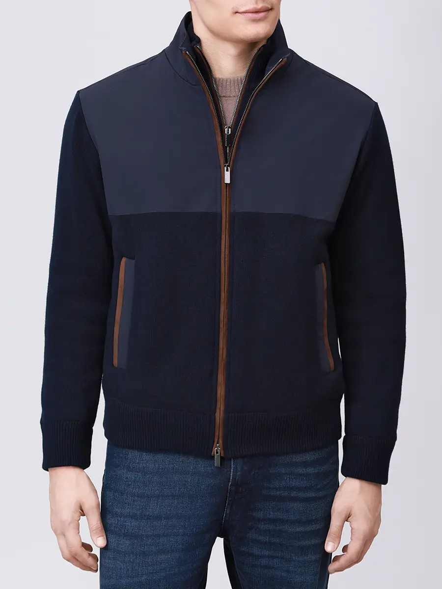 Куртка комбинированная